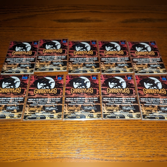 Gargoyles 10 Pop Up Trading Card 🔥 1995 Skybox P1 - P10 🔥 Disney - Picture 10 of 10